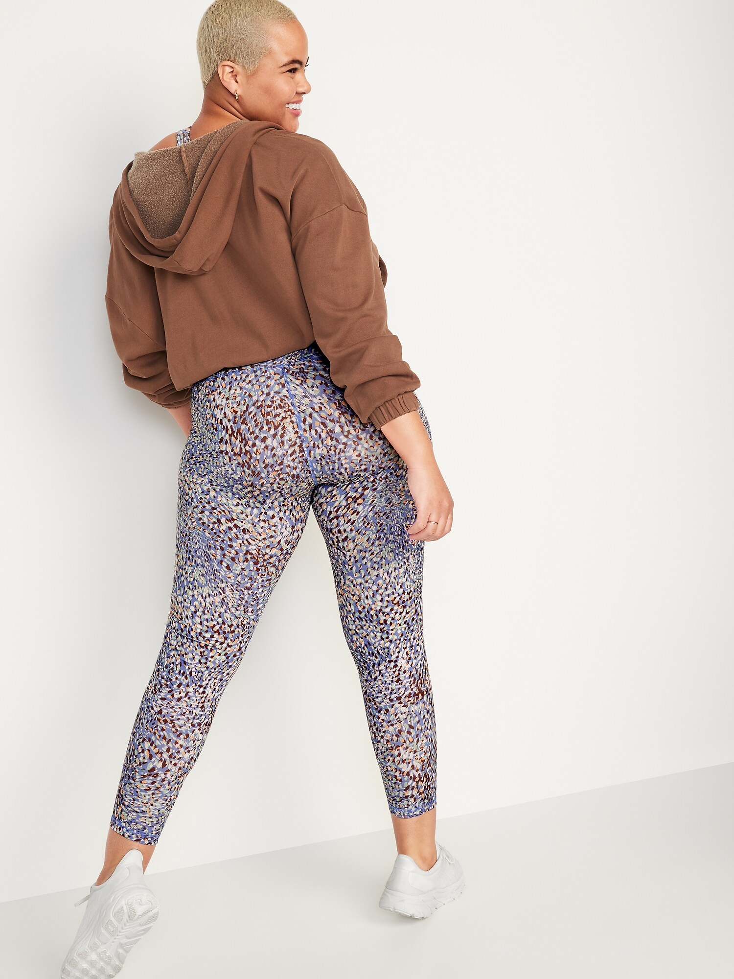High-Waisted PowerPress 7/8-Length 
