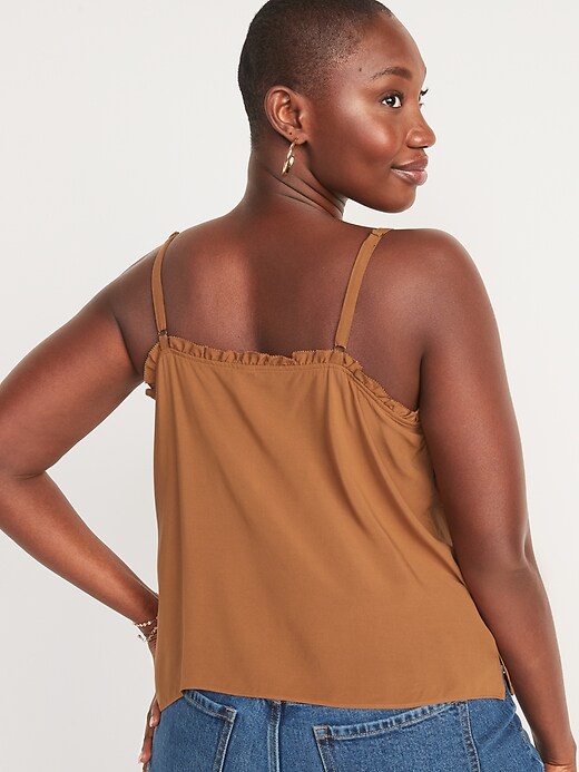 Ruffle-Trimmed Cami Blouse | Old Navy