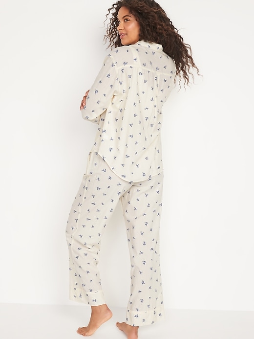 Image number 2 showing, Matching Printed Pajama Set