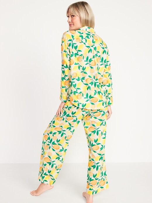 Image number 2 showing, Matching Printed Pajama Set