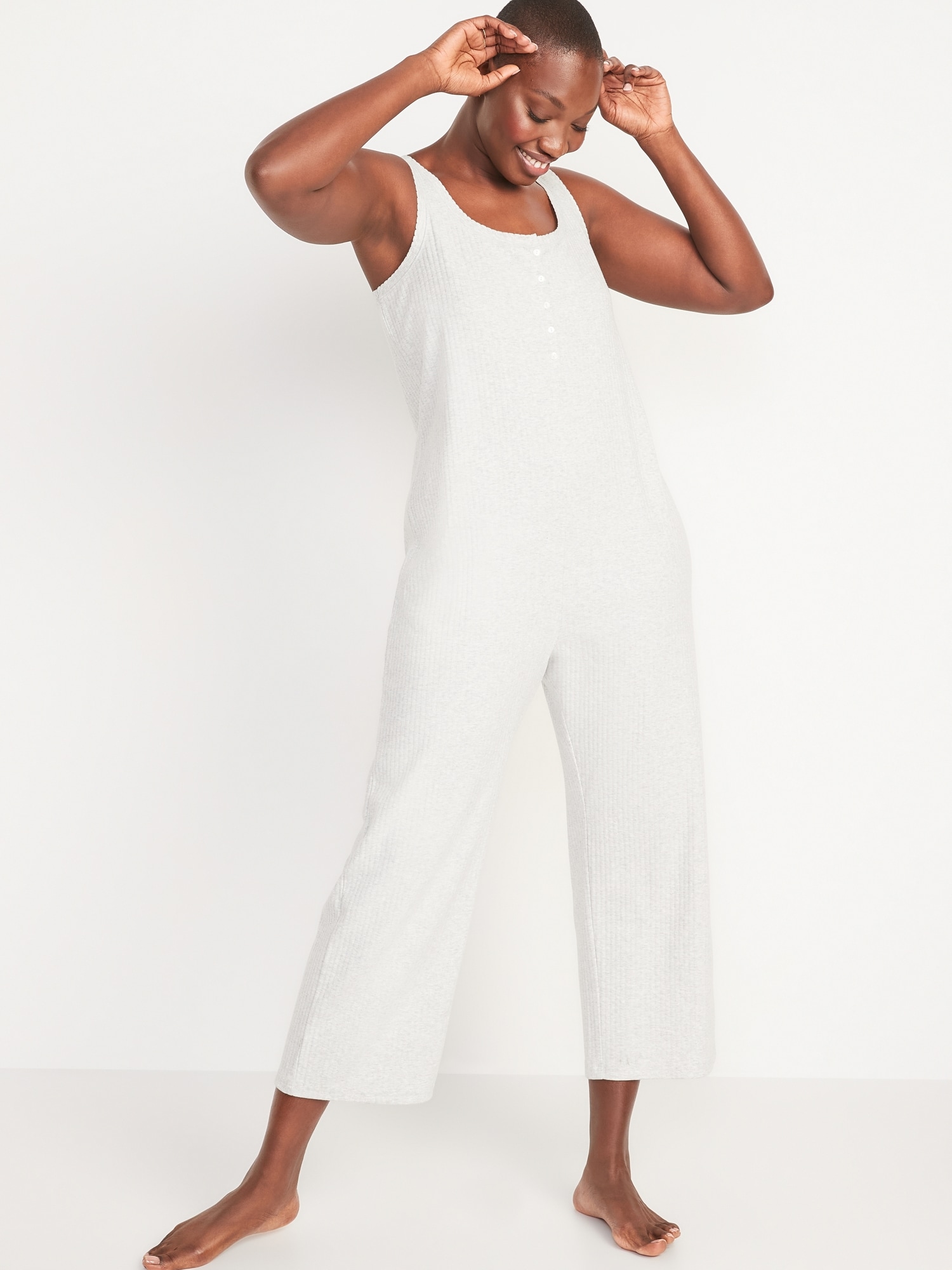 Knitted lounge jumpsuit on sale