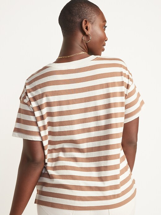 Image number 6 showing, Short-Sleeve Vintage Striped Easy T-Shirt