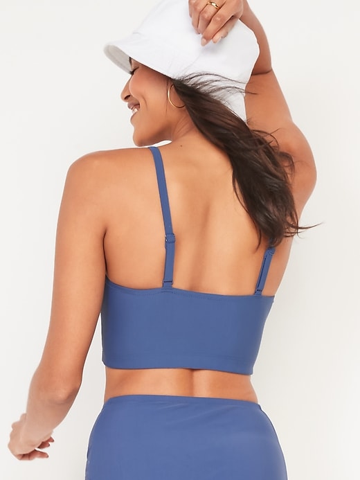 Image number 2 showing, Underwire Longline Swim Top