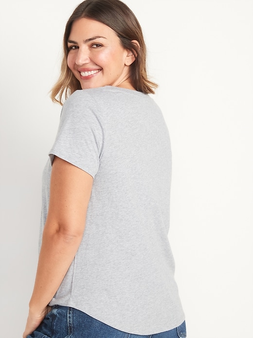 Image number 6 showing, EveryWear Scoop-Neck T-Shirt for Women
