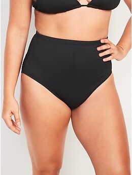 Extra High-Waisted French-Cut Bikini Swim Bottoms for Women | Old Navy