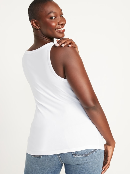 Image number 6 showing, First-Layer V-Neck Tank Top