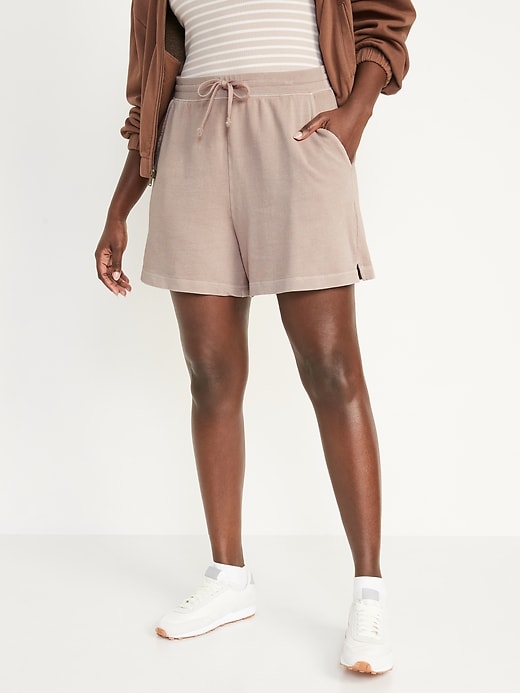 Image number 5 showing, Extra High-Waisted Vintage Shorts -- 5-inch inseam