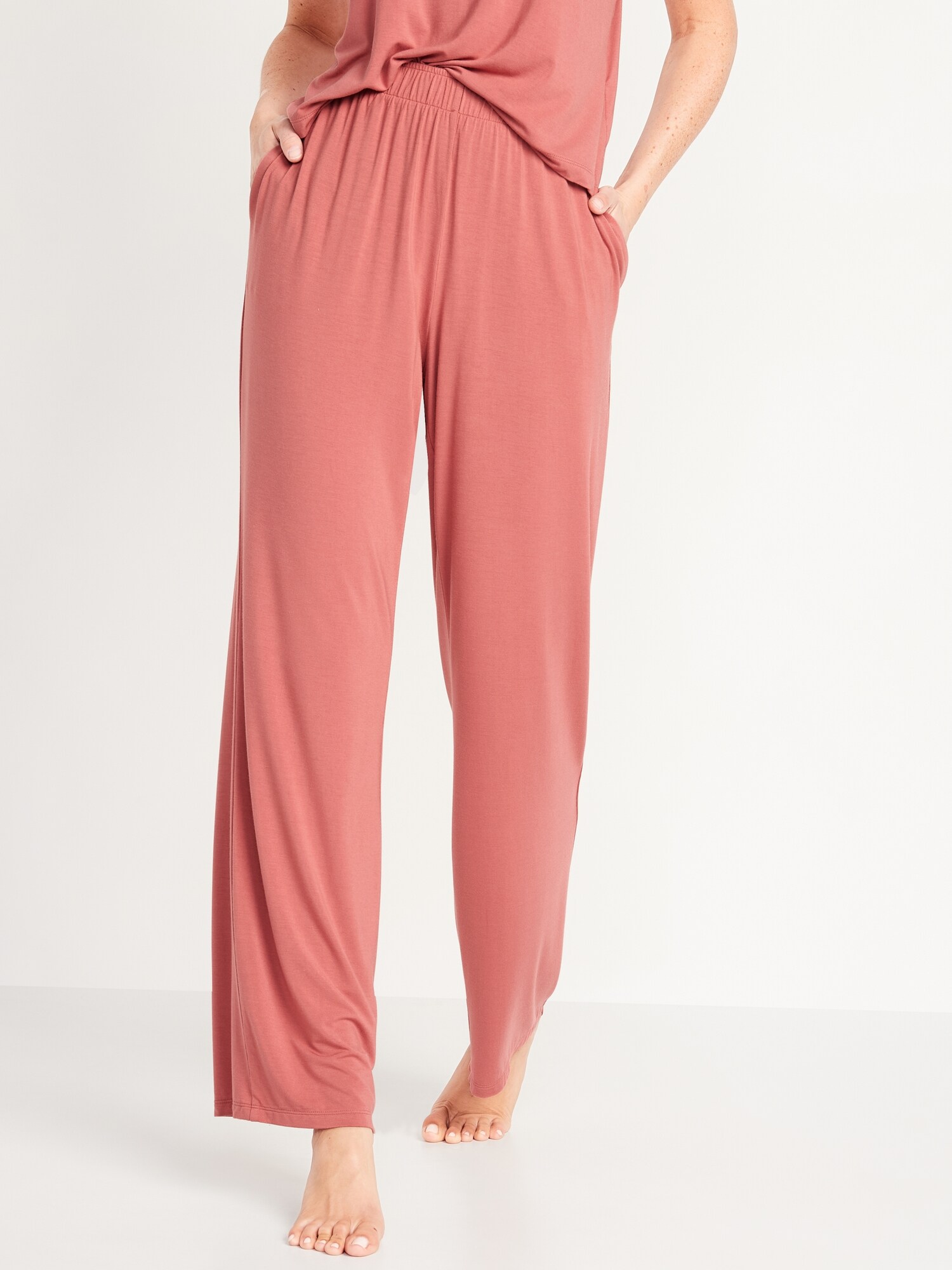 Mid-Rise Sunday Sleep Ultra-Soft Pajama Pants
