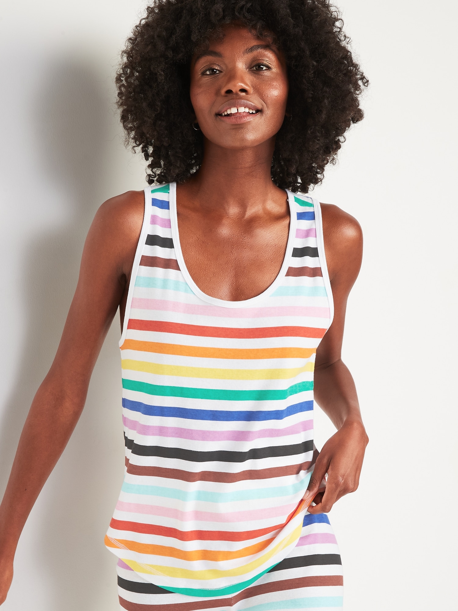 Matching Print Pajama Tank Top Old Navy