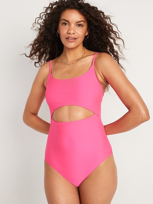 Old Navy Cutout OnePiece Swimsuit for Women
