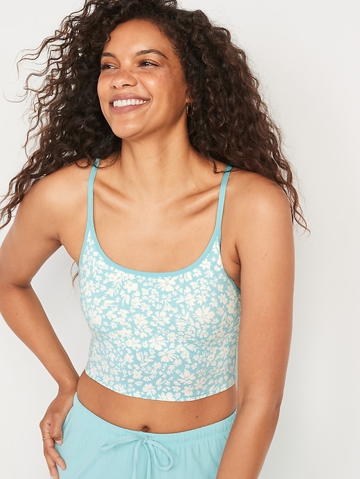 Supima® CottonBlend Cami Bralette Top for Women Old Navy