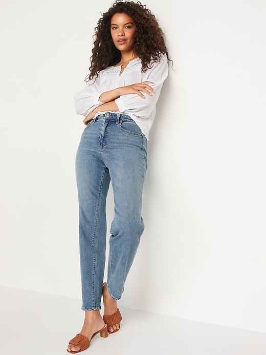 Image number 3 showing, High-Waisted OG Loose Jeans for Women