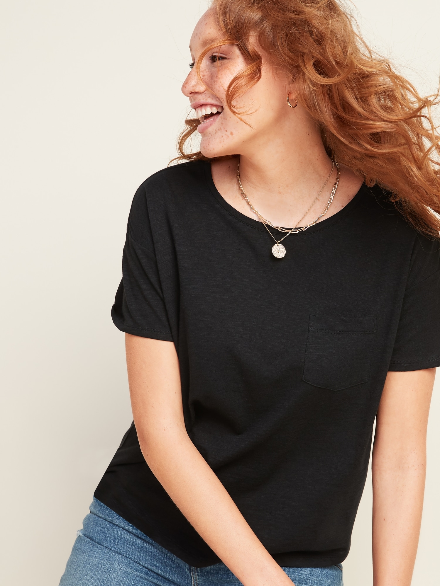 old navy womens fitted tee