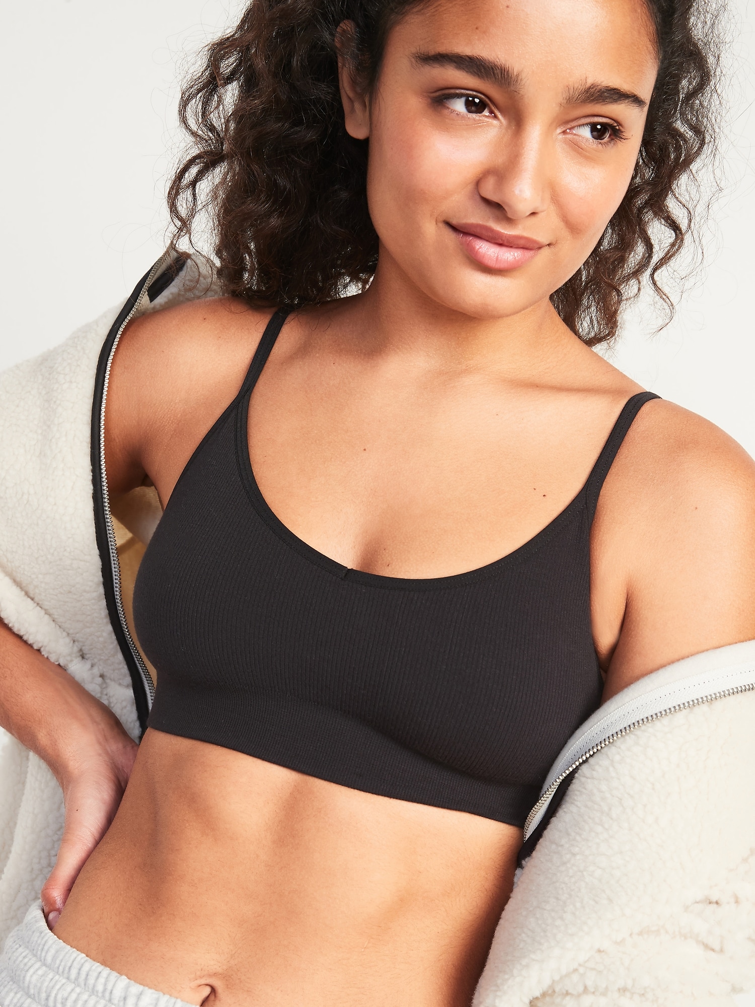 Old Navy Seamless Lounge Bralette Top