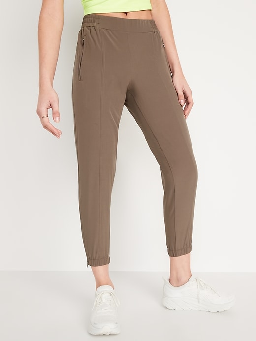 old navy mid rise stretchtech joggers