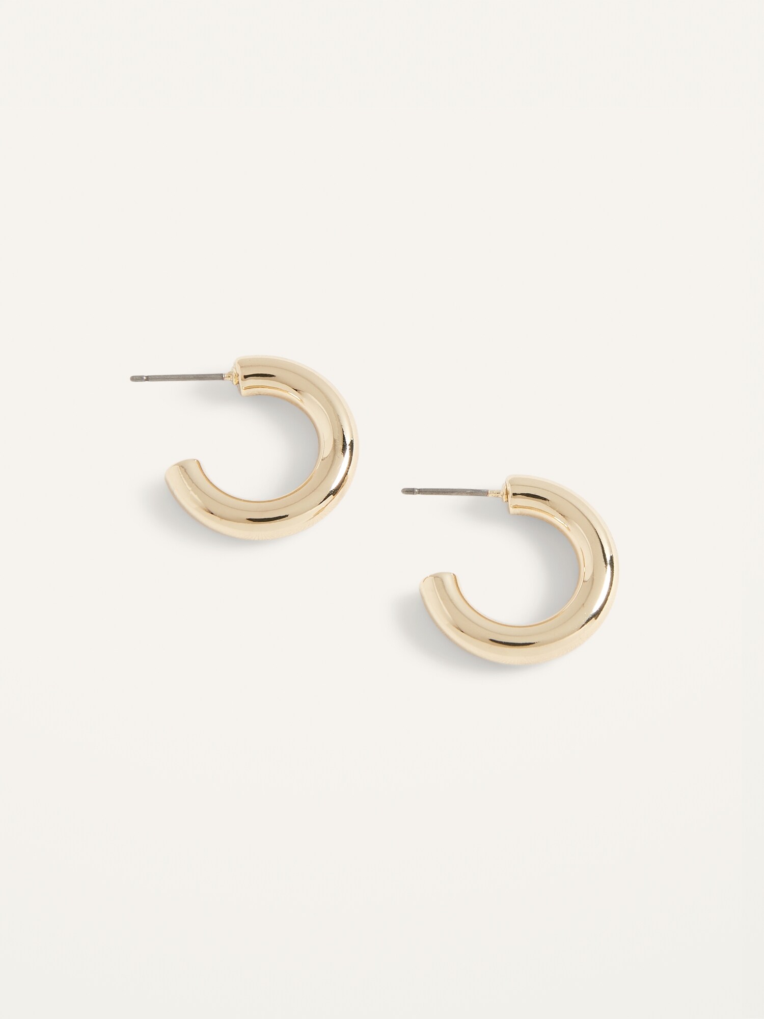 old navy gold hoop earrings