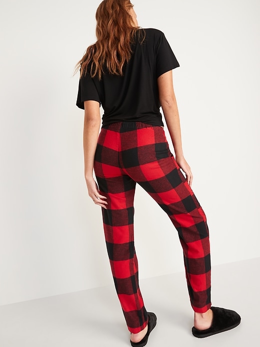 Image number 2 showing, Matching Plaid Flannel Pajama Pants 2-Pack
