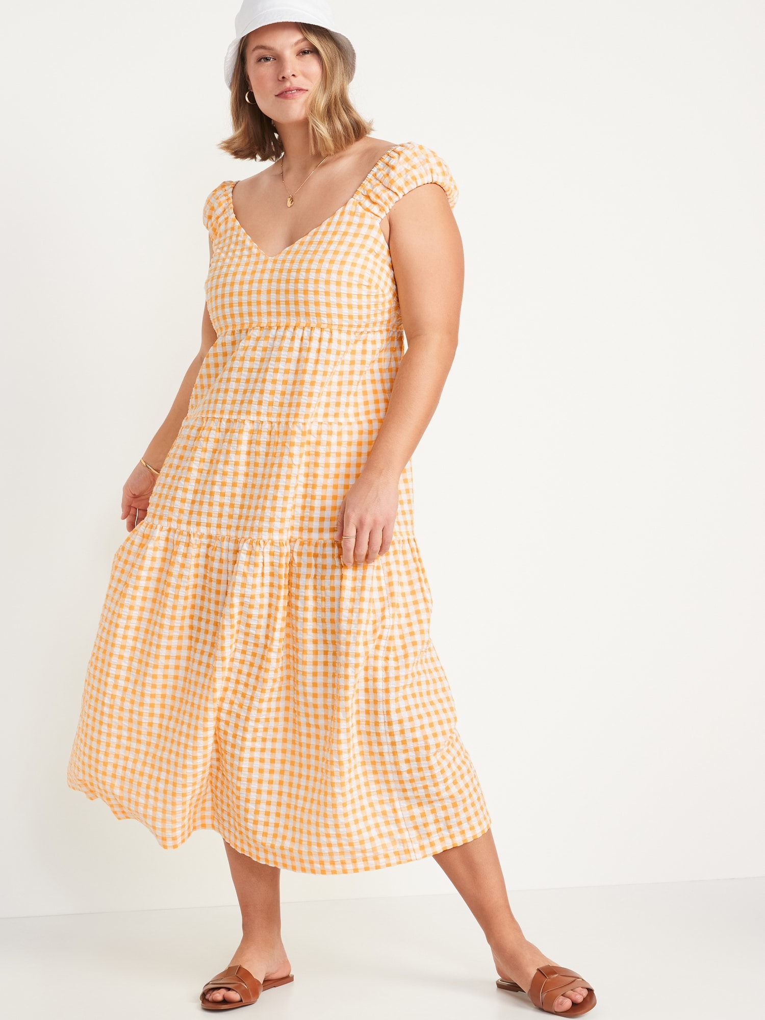 old navy seersucker dress