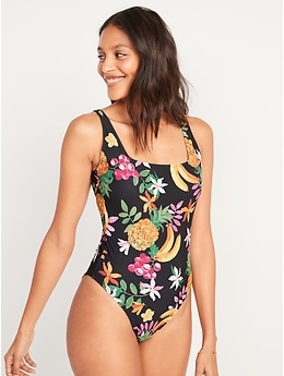 Swim, Super Sexy French Cut One Piece Bathing Suit