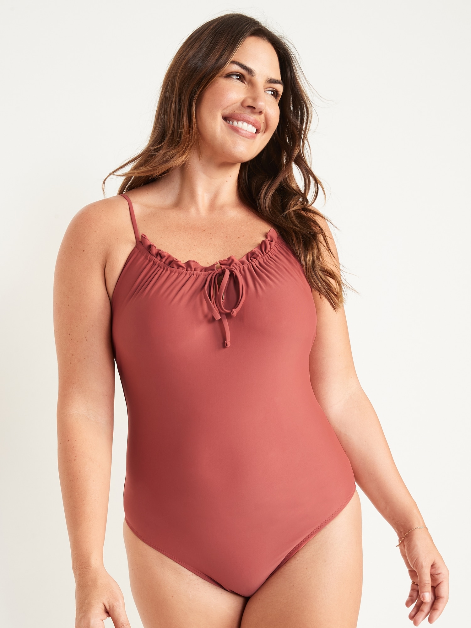 Old navy hot sale red swimsuit