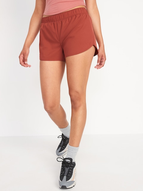 Mid-Rise StretchTech Run Shorts -- 3-inch inseam