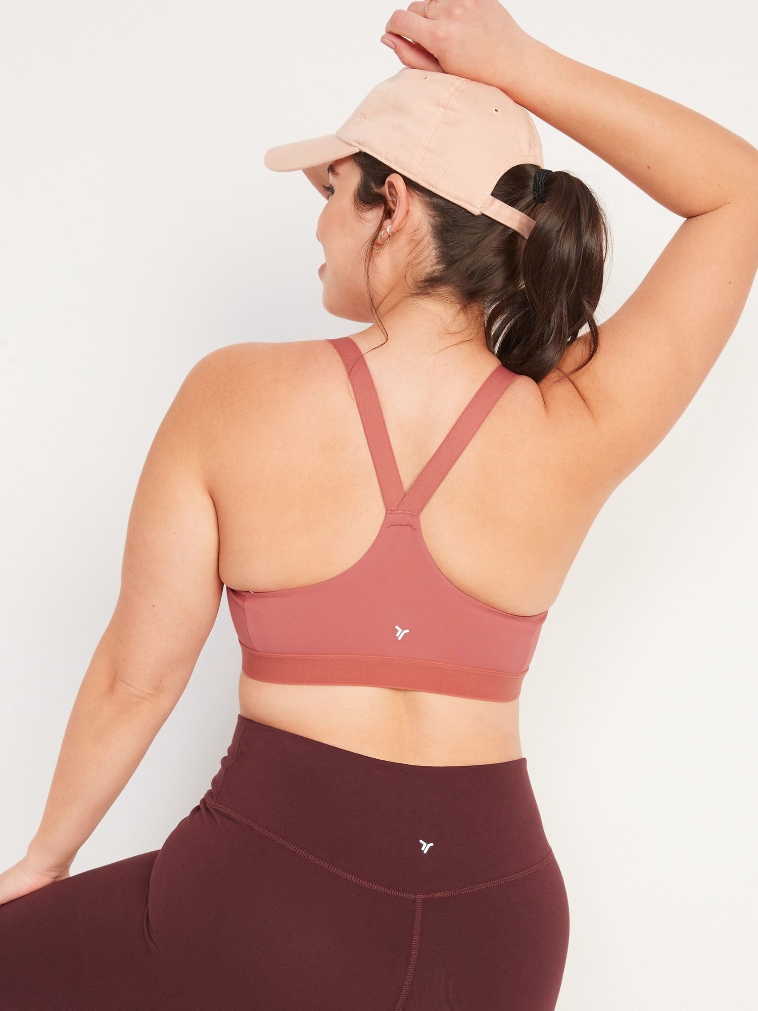 Old Navy Medium-Support PowerSoft Strappy Sports Bra for Women 2X