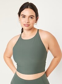 light support powersoft longline sports bra