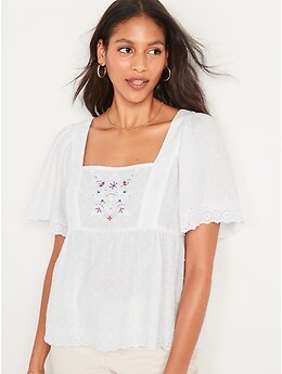 old navy boho top