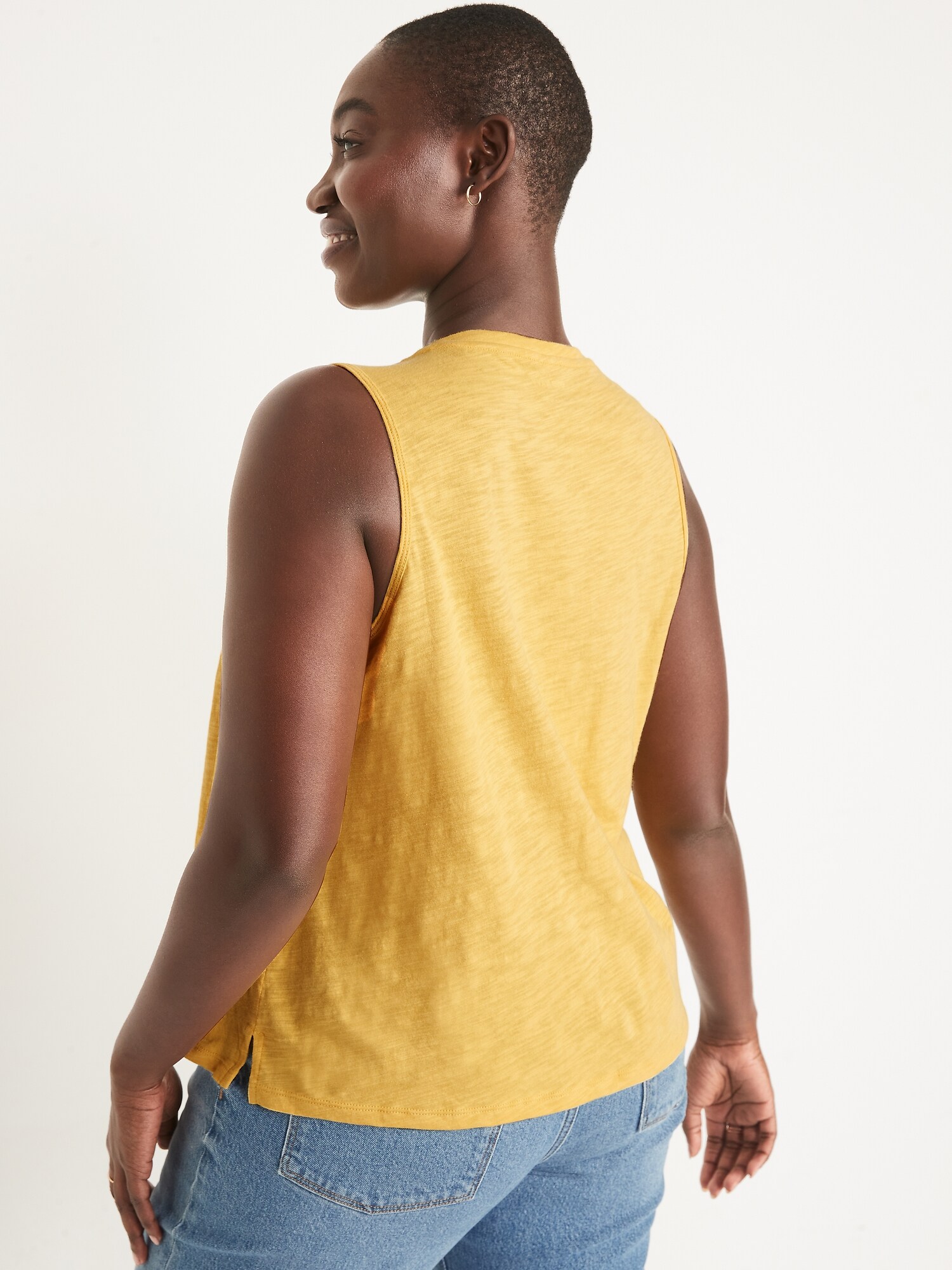 old navy everywear slub knit tank