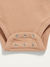 View large product image 3 of 3. Unisex Adjustable-Length Rib-Knit Bodysuit & Leggings Set for Baby