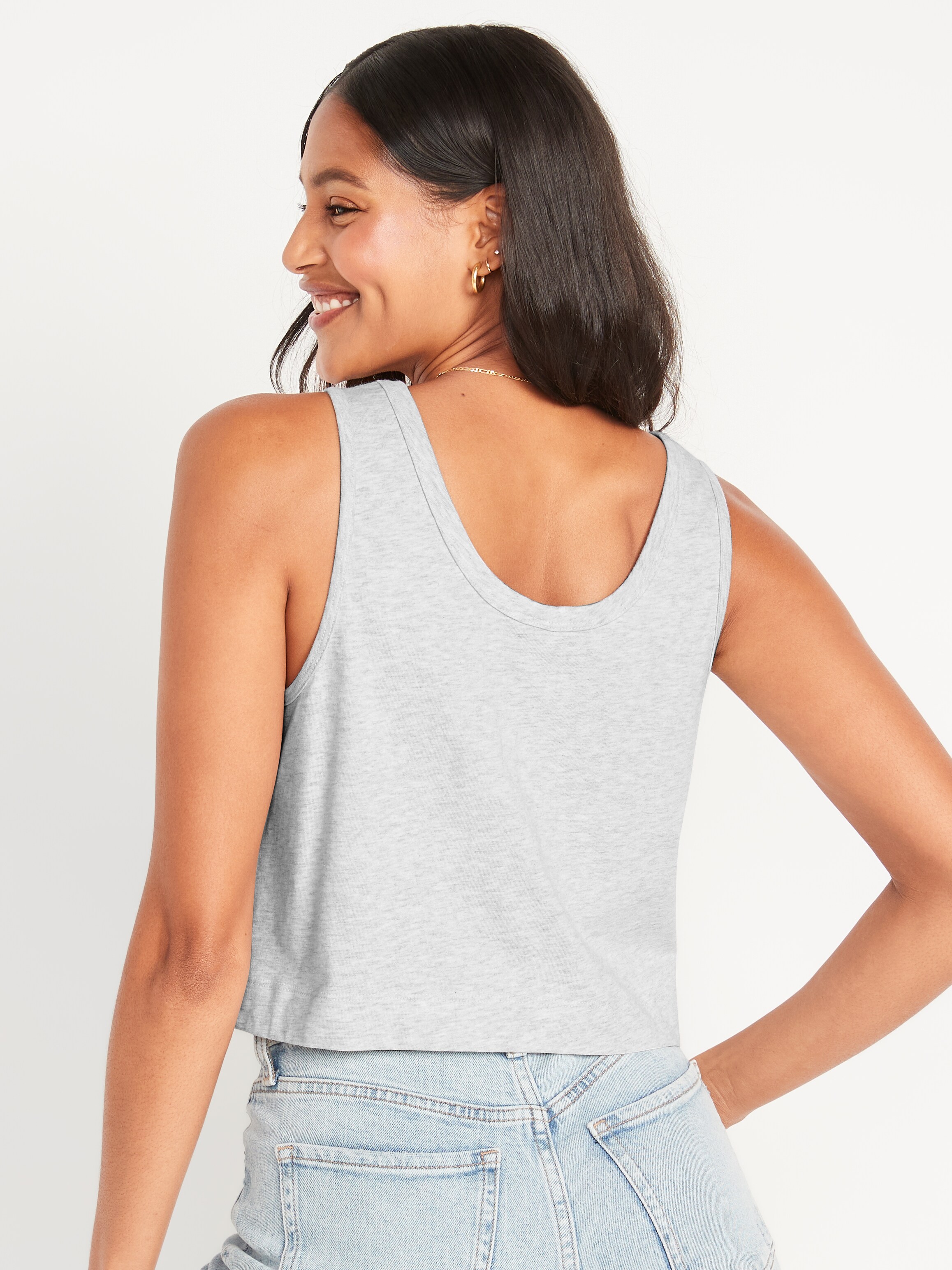 Koloa Surf Ladies Vintage Arch Heathered Tank Top - Soft Blend Fabric, Sizes XS-4XL