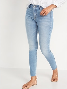 The Perfect Old Navy Rockstar Jeans for Fall - Marblelously Petite