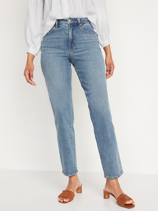 Image number 1 showing, High-Waisted OG Loose Jeans for Women
