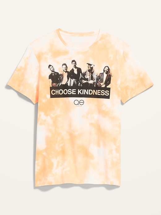 Oldnavy Queer Eye™ "Choose Kindness" Gender-Neutral Tie-Dye T-Shirt for Adults
