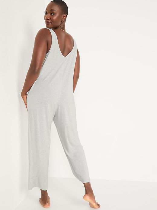 Sunday Sleep Cropped Wide-Leg Jumpsuit | Old Navy