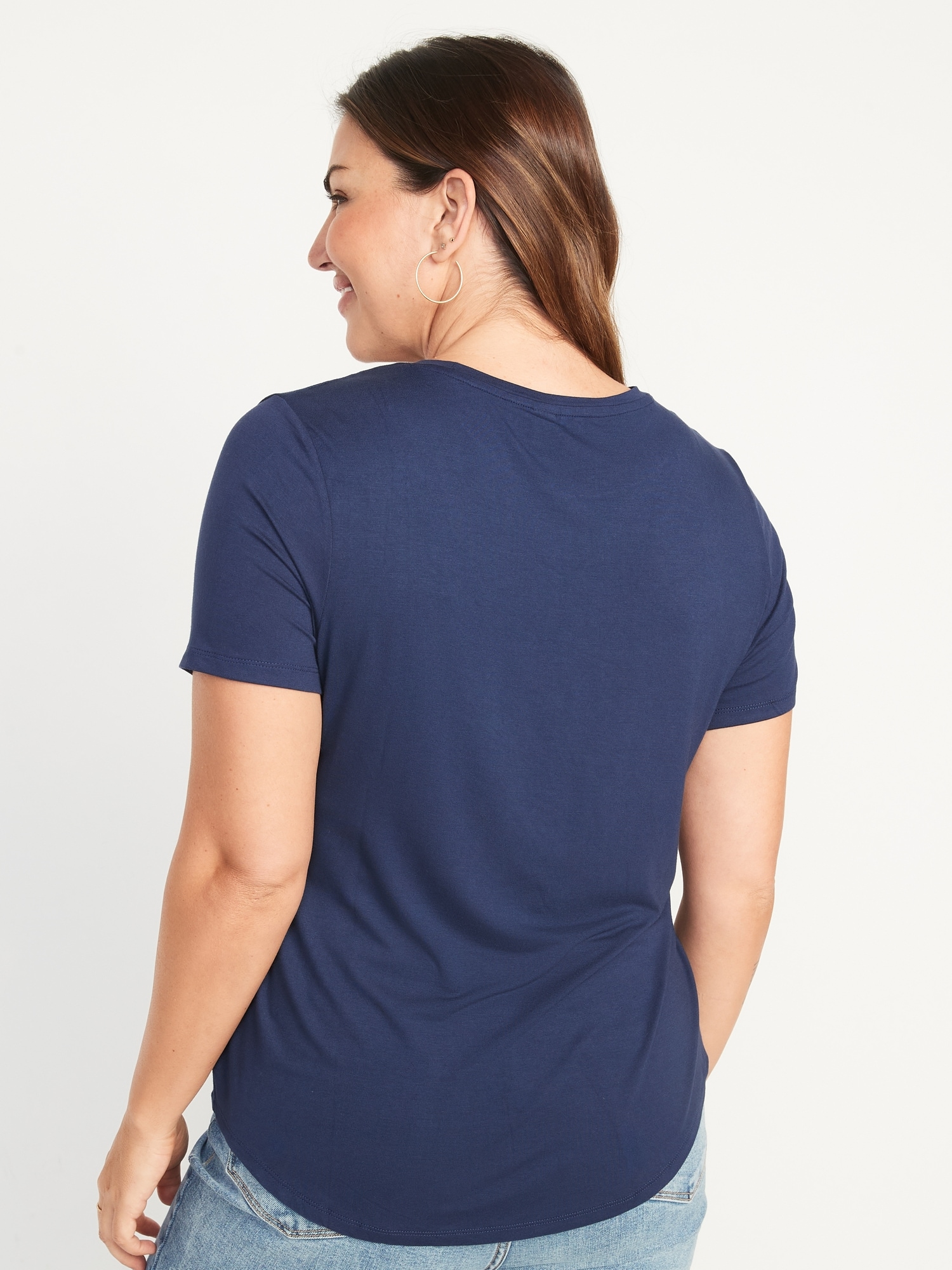 gap luxe long sleeve tee