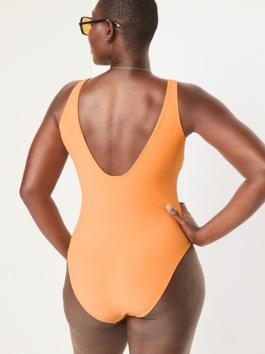 1980S Orange Terry Cloth Deep V Swimsuit Bodysuit For Sale at 1stDibs   terry cloth bathing suit, terry cloth swimsuit, terry cloth one piece  swimsuit