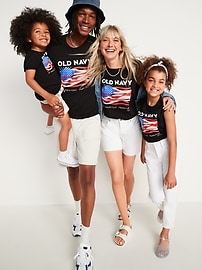 View large product image 3 of 3. Project WE U.S. Flag 2022 Graphic T-Shirt for Adults