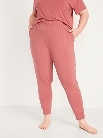 High-Waisted Sunday Sleep Ultra-Soft Jogger Pajama Pants