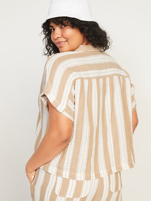 Image number 6 showing, Striped Button-Down Shirt