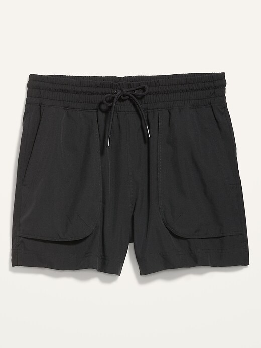 Image number 3 showing, High-Waisted StretchTech Shorts -- 4-inch inseam