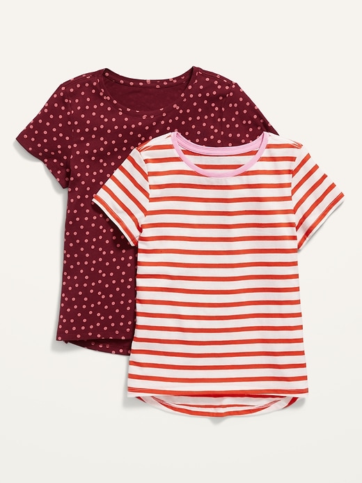 View large product image 1 of 1. Softest T-Shirt Variety 2-Pack for Girls