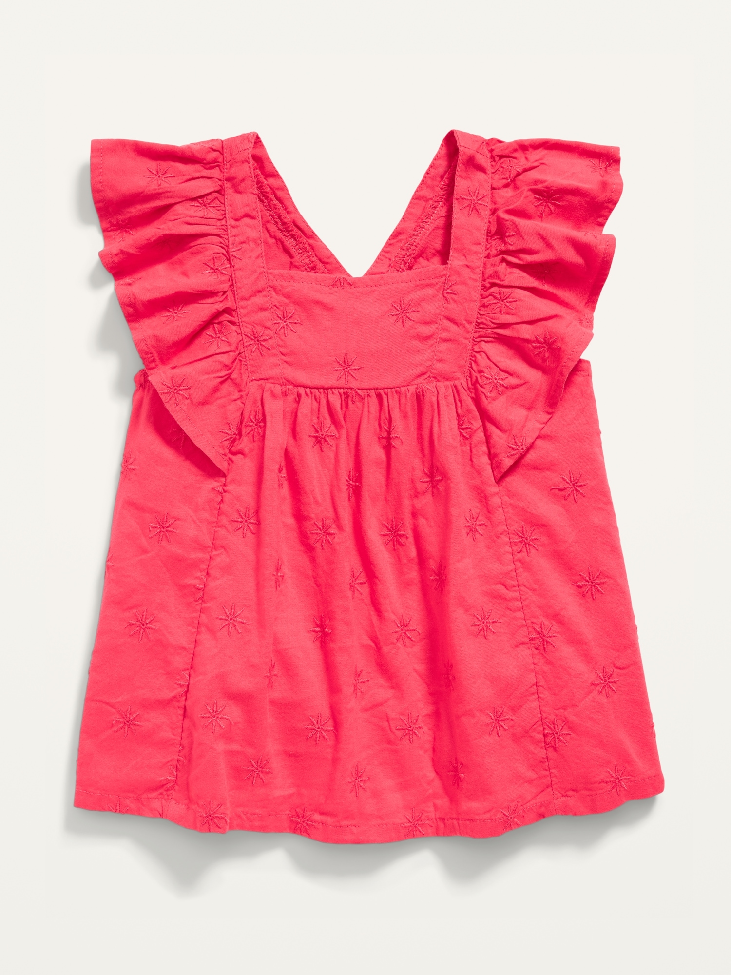 FlutterSleeve Embroidered Swing Top for Toddler Girls Old Navy