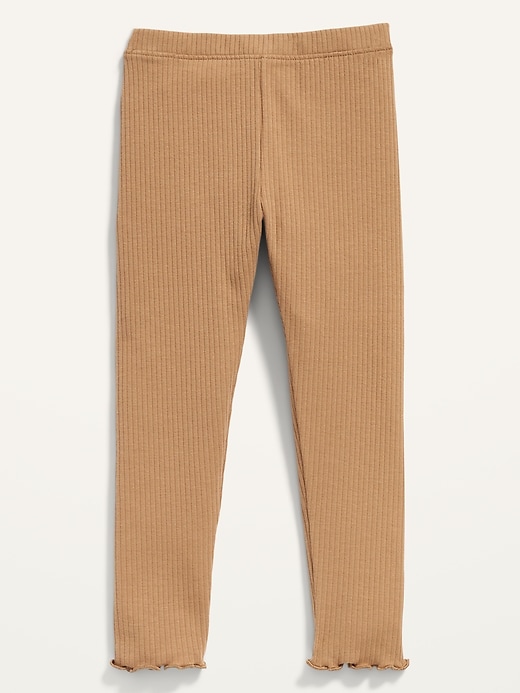 Old Navy RibKnit LettuceHem Leggings for Toddler Girls