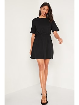 black sundress old navy