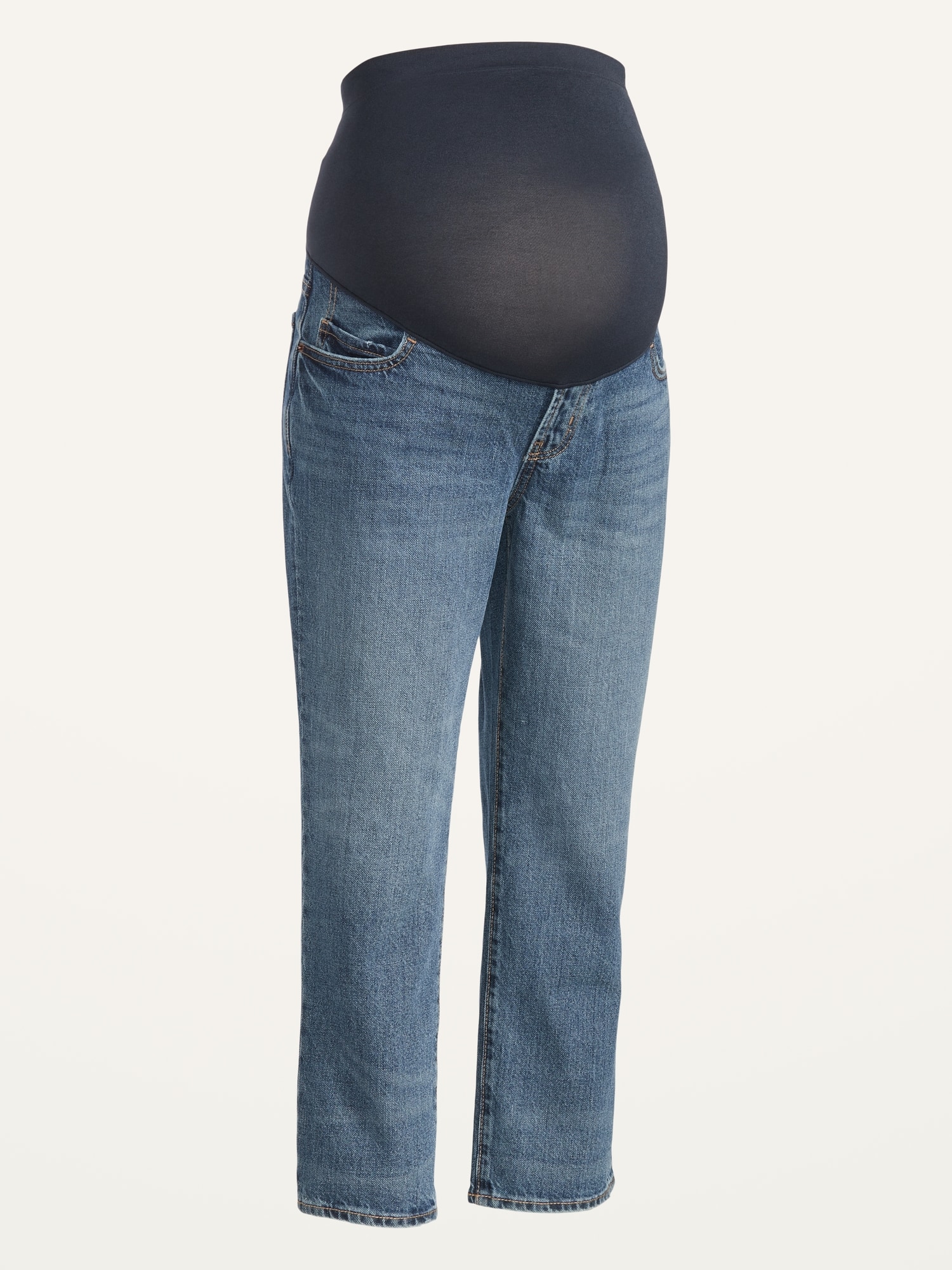 Maternity Full-Panel OG Straight Jeans