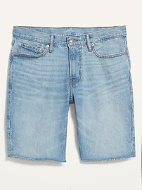 View large product image 3 of 3. Original Taper Built-In Flex Cut-Off Jean Shorts -- 9-inch inseam