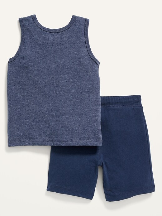Tank Top & Sweat Shorts Set for Toddler Boys