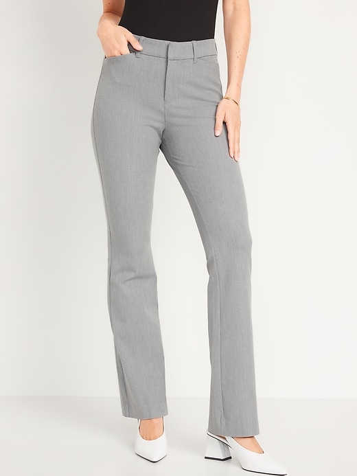 Image number 1 showing, High-Waisted Pixie Flare Pants for Women