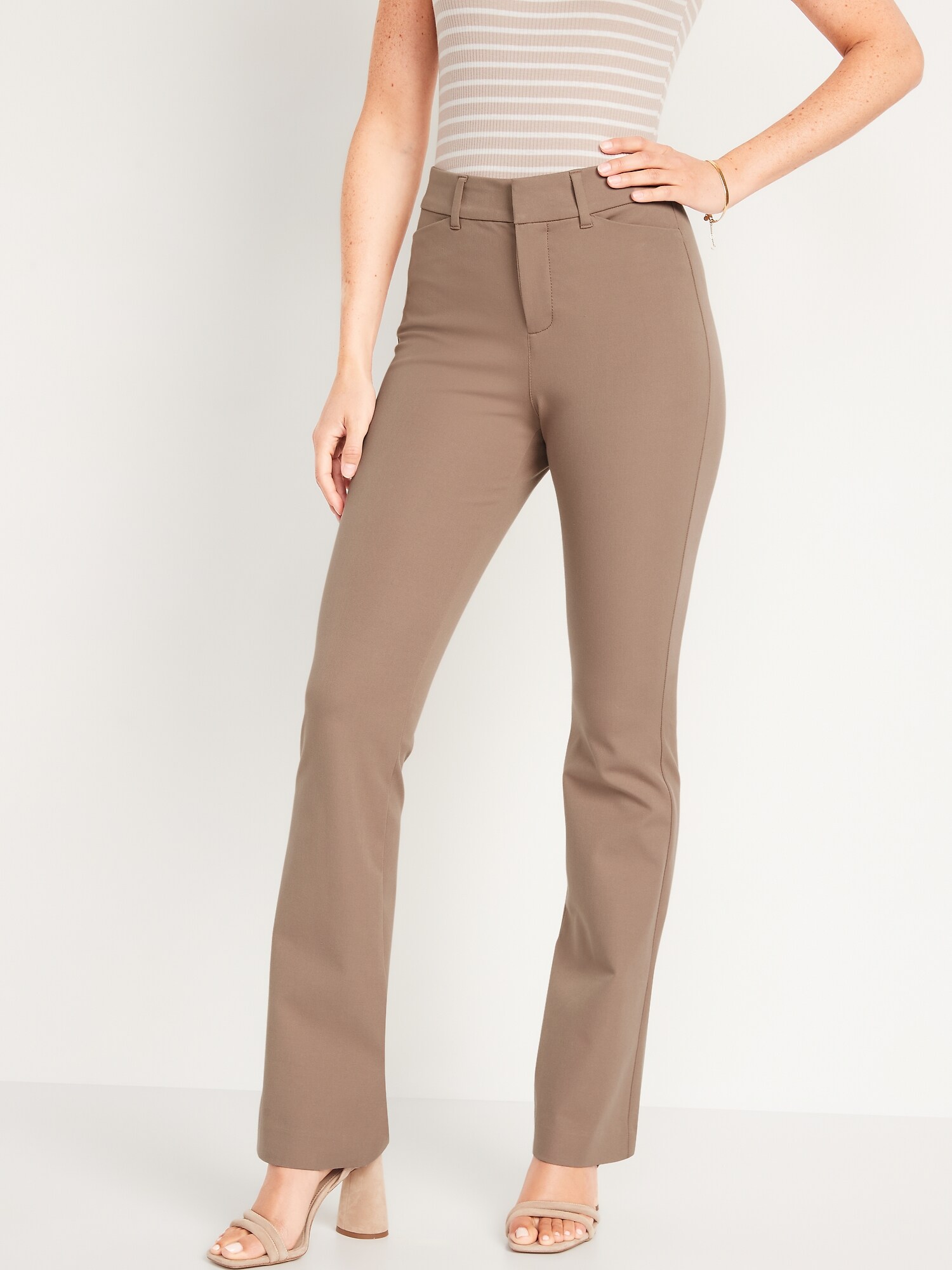 khaki pixie pants